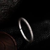 Men’s Original Scripture Bracelet – Vintage Oracle Design Faith-Inspired Jewelry